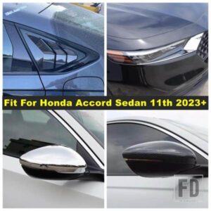 ホンダアコードセダン11TH 2023 2024用バックミラー/リアウィンドウルーバーシャ??ッター/フロントヘッドライトアイブロウアクセサリー