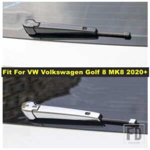 VW フォルクスワーゲン ゴルフ 8 MK8 2020 - 2023 用 オートリアウインドシールドウィンドウ ウインドスクリーン レインワイパーカバートリムフレーム