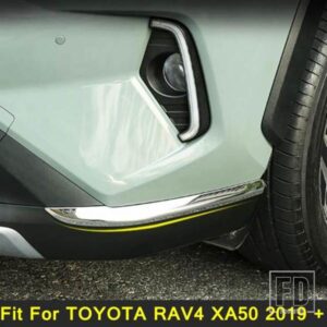 TOYOTA RAV4 RAV 4 XA50 2019 - 2024用 フロント/リアバンパーコーナープロテクションモールディングコーナーガードカバートリムアクセサリー