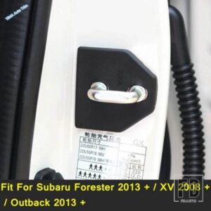 スバル フォレスター 2013 - 2018 / XV 2008 - 2016 / アウトバック 2013 - 2015 アクセサリー用 ドアロックプロテクターカバー 内装トリム