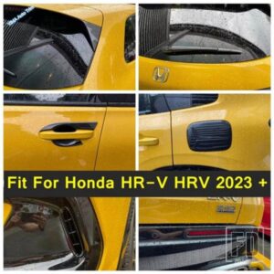 カーボンルック 燃料タンク / バックミラー / ドアハンドルカバートリム ホンダHRV HR-V ZRV Z-RV 2023 2024 ABSカーアクセサリー