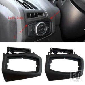 ヘッドライトスイッチトリムフレーム フォード 新型フォーカス 2012-2018 低レベル高レベル構成パネルカバー用
