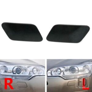 CAFOUCS 車用ヘッドランプ ウォータースプレー ジェットカバー シトロエン C5 2009-2012 ヘッドライトウォッシャーノズルキャップ