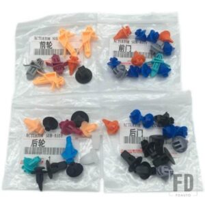 トヨタ ランドクルーザー プラド LC120 2003-2009用 車フロント リアサイドドア スナップフェンダー ホイールシーリングストリップバックル