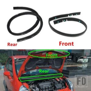 オートフロントエンジンフードウェザーストリップゴムシールシーリングストリップホンダフィットジャズGD1 GD3ハッチバック2004-08用