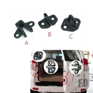 トヨタ ランドクルーザー プラド LC120 LC150 FJクルーザー GSJ15 GX470 UZJ120用 車用テールゲートロック ストライカーストッパー バックドアヒンジ