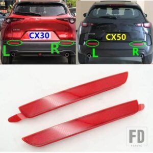 マツダ CX30 CX-30 2019-2022 CX50 CX-50 2022-2023 部品ナンバー DFR5-51-5M0B DFR5-51-5L0B 用車リアバンパーライトリフレクターランプ