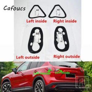 CAFOUCS アウターリアバンパー ヘッドライト テールライト ランプ シーリングシール MAZDA CX-5 CX5 2013-2015用