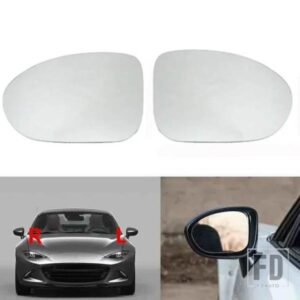 CAFOUCS バックミラーガラスレンズヒーター機能付きマツダ MX5 MX-5 MK4用