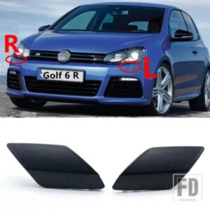 VW ゴルフ 6 R MK6 2009-2013 5K0955110G 用 フロントバンパー ヘッドライト ウォッシャー ノズル カバー キャップ