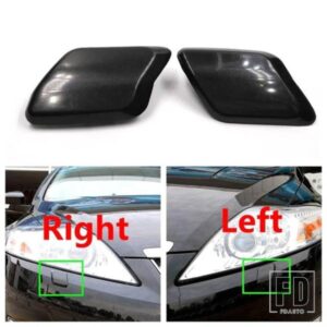 フォード モンデオ 2007-12 車用 フロントバンパー ヘッドライト ウォータースプレーノズル ジェットカバーキャップ