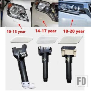 トヨタ ランドクルーザー プラド LC150 2010 2011 2012-2019 2020用 車用フロントバンパー ヘッドライトウォッシャー