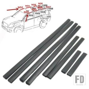 トヨタ ランドクルーザー プラド LC150 FJ150 2010-2020 レクサス GX460 GX400用 カーモールディング フロントガラス サンルーフ シーリングストリップ 1個