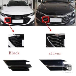 CAFOUCS フロントバンパー牽引フックカバー トレーラーシェルキャップ シボレー マリブ XL 2019 2020用