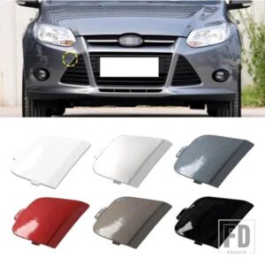 フロントバンパートレーラーシェルキャップ牽引フックカバー フォードフォーカス3 MK3 1.6 2.0L 2012 2013 2014用