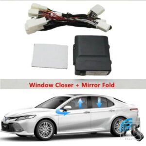 自動ウィンドウクローザーオープニング+サイドミラー折りたたみ展開モジュール 左ハンドル車用 トヨタカムリ 2018-2024年式用