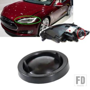 フロントヘッドランプ ヘッドライト ダストカバー シール ラバーキャップ テスラ モデルS ロービーム 2012-15 4S4Z-13N019-AA