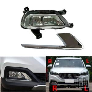 MG ZS 2017 2018 2019用 ABSクロームフロントフォグランプ装飾ストリップ