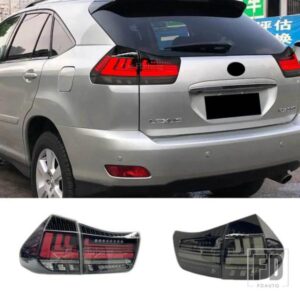 レクサス RX330 RX350 2003-08 用 LEDテールライトアセンブリ リアブレーキランプ リバースダイナミックウィンカー