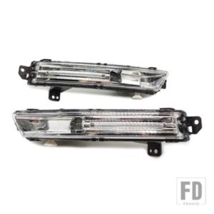 車用LED DRLデイタイムランニングライトフォグランプ ランドローバーディスカバリー5用 レンジローバーヴォーグ2017-2019用 ジャガーF-PACE E-PACE用