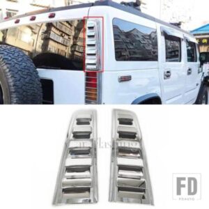クロームガードトリムカバーハウスフレームHUMMER H2 SUV SUT 2003-09サイドテールミラーリアカバー