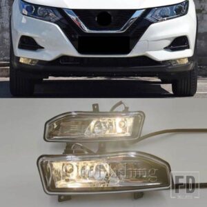 日産セントラ 2020-2022 エクストレイル ローグ キックス 2017-2020 キャシュカイ 2019-2021 ハロゲン フロントバンパー フォグランプ ライト用 LED