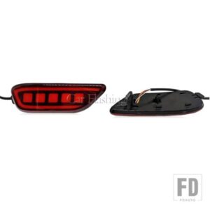 車用LEDリアバンパーリフレクターライト シボレー キャプティバ 2008-14 ブレーキダイナミックウィンカーランプ