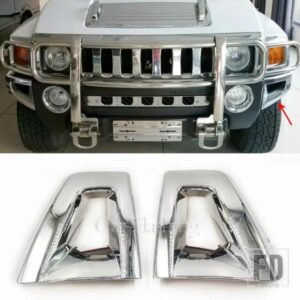 クロームガードトリムカバーハウスフレームハマーH3 2005-2010用ハマーH3T 2009-2010用サイドテールミラーフロントリアカバー