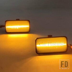 VW ゴルフ2 ゴルフ3 ジェッタA2 A3 パサートB3 ヴェントA3 セアトイビサMK2用 ウィンカー ウィンカーランプ ダイナミックアロー サイドマーカーライト