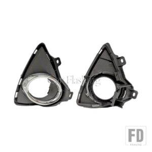 車用LEDフロントバンパーフォグランプフォグランプトヨタオーリス2014 2015ハーネス配線カバーグリルハロゲンエンジェルアイDRL