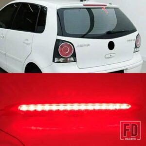 1個 LED サードブレーキライト プロジェクター リアレッドテールストップランプ VW ポロ IV MK4 9N 9N3 ハッチバック 2002-2010 OEM:6Q6945097