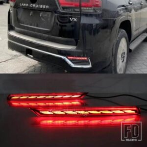 トヨタ ランドクルーザー LC300 2022年式用 LEDリアバンパーライト 1組 リフレクター シグナル リバースライト バックアップブレーキインジケーター