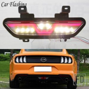 車用LEDリフレクター リアフォグランプ ブレーキライト バックアップランプ リアバンパーライト フォード マスタング 2015-20用