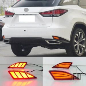 レクサス RX300 RX350 RX450H 2020 2021 2022 用 LED ライト リアバンパーリフレクター ウィンカー ブレーキライト フォグランプ