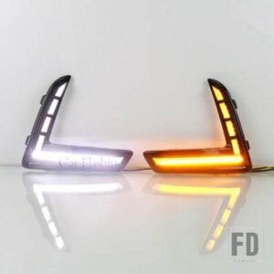ホンダHRV HR-V 2023 LED DRL デイタイムランニングライト デイライト ダイナミックウィンカー フォグランプ カーアクセサリー 1ペア