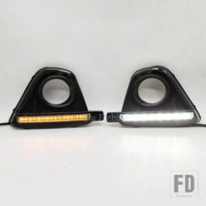 マツダ CX-5 CX5 CX 5 2012-16 用カーフラッシュ DRL デイタイムランニングライト フォグランプカバー ヘッドライト 12V デイライト