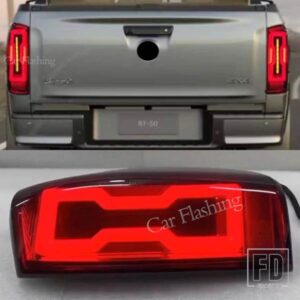 車用点滅 1ペア 車用LEDテールライトアセンブリ ストップブレーキランプ ウィンカーテールライト マツダ BT-50 BT50 2020 2021 2022用