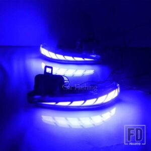 LED サイドミラーダイナミックウィンカーライトシーケンシャルトヨタカローラクロス 16-23/ハイランダー 21-24