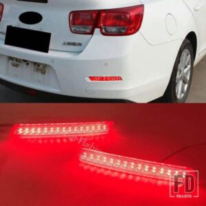 1ペア 車用 LED リアバンパー テールライト シボレー マリブ 2012-15 リフレクターランプ ブレーキストップライト カースタイル