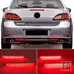 車用LEDバンパーリフレクターテールライト マツダ2セダン DE マツダ3 BK マツダ6 GH マツダ8 CX7 リアライト テールライト リアストップ フォグランプ