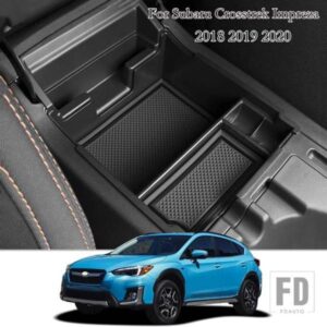スバル クロストレック インプレッサ 2018-2021-23 車用センターコンソールカップ 電話 カードホルダー 収納ボックス ギアシフトトレイ オーガナイザー
