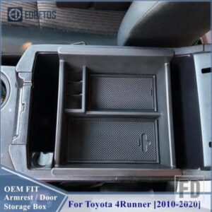 トヨタ 4RUNNER 2010-2022 2023用カーセンターコンソールボックスアクセサリー中央多機能収納パレットコンテナボックス4RUNNER