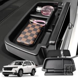 HONDA PILOT 2023 2024 2025 センターコンソールダッシュボードトレイアクセサリー収納電話ホルダーダッシュボードオーガナイザーに対応