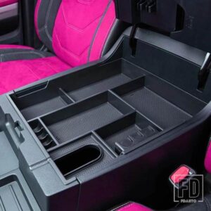 トヨタ タンドラ 2014-21年式用 カーセンターコンソールオーガナイザートレイ 収納整理