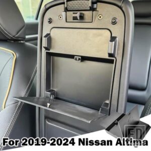 センターコンソール隠しボックストレイ 2019-24 日産アルティマ アームレスト収納 車用隠しオーガナイザーアクセサリー