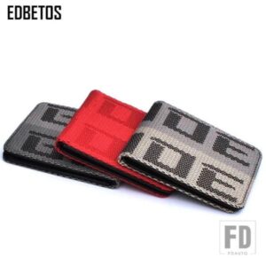 EDBETOS BRIDEウォレット オートウォレット BRIDE財布 JDMバージョン2 レーシングシートファブリックとレザーキャンバスタカタウォレットキーケース
