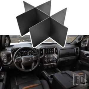 シボレー シルバラード/GMC シエラ 1500 2019-2022 用 インターロッキングインサートディバイダー シボレー シルバラード/GMC シエラ 2500 3500 HD 2020-202
