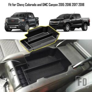 車用アームレスト収納ボックストレイ シボレー コロラドGMC キャニオン 2015-21 2011 アクセサリー