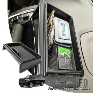 センターコンソールダッシュボードトレイ シボレー サバーバン/シボレー タホ/GMC ユーコン 2021-24 センターコンソールダッシュボードオーガナイザー