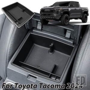 トヨタ タコマ 2024年式 センターコンソールオーガナイザー セカンダリーカーストレージアームレストボックス センターコンソールトレイ